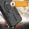 Slim Armour Tough Shockproof Case / Ring Holder Stand for Oppo Reno Z (Black)
